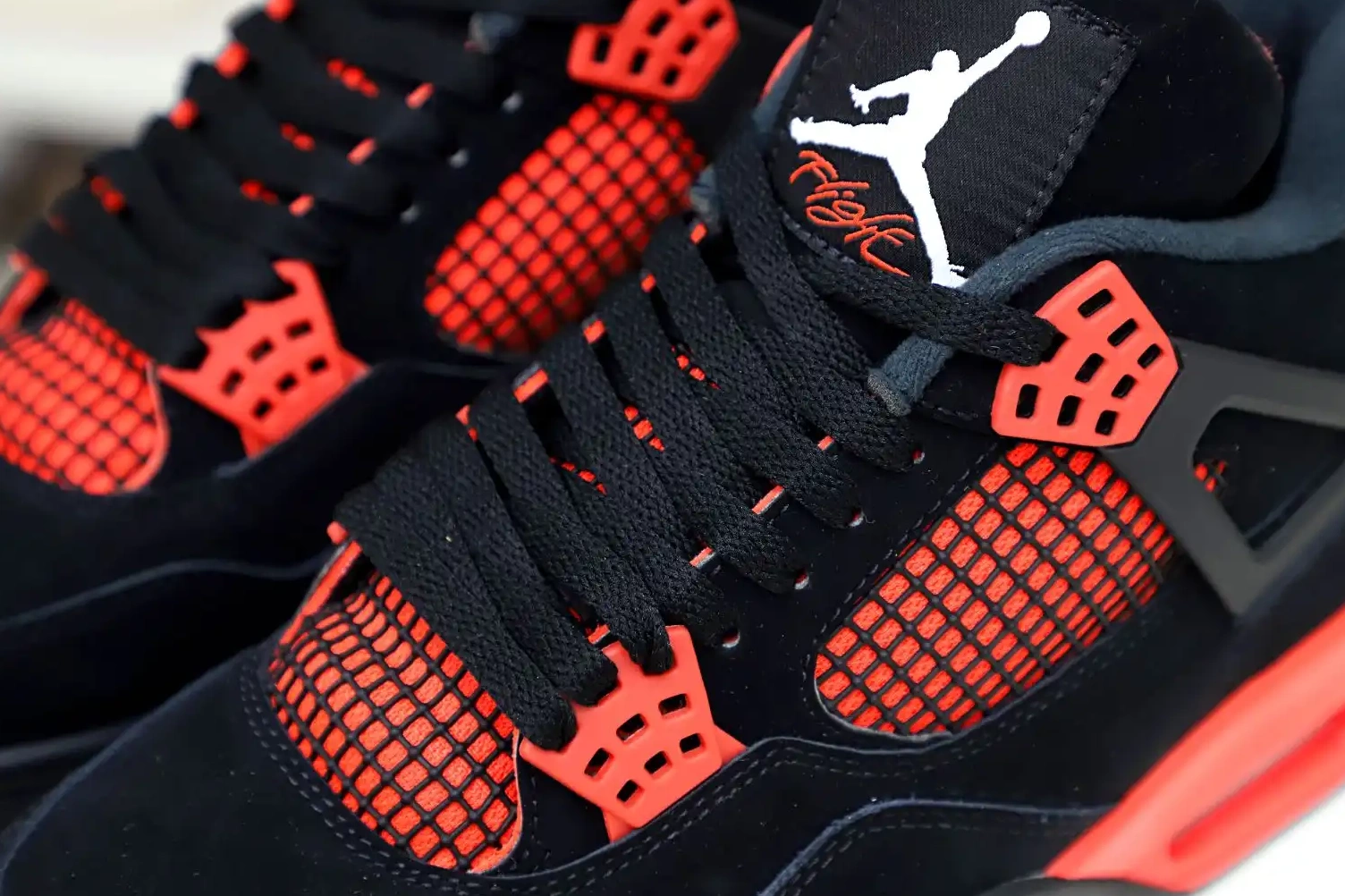 4 'RED AIR Kimikick RETRO JORDAN THUNDER' 0512